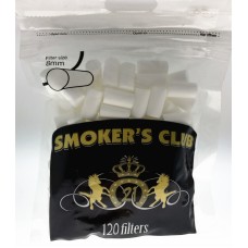 Smoker’s Club 8mm濾嘴 - 120粒 Smoker’s Club 8mm濾嘴 - 120粒